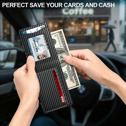 Thaler™ Pop-Up RFID Wallet (Carbon Black)