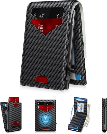 Thaler™ Pop-Up RFID Wallet (Carbon Black)